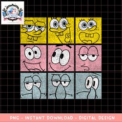 spongebob squarepants patrick squidward expressions sweatshirt