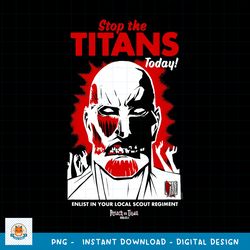 attack on titan colossal titan poster png download copy