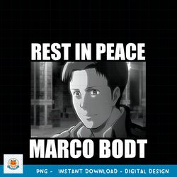 attack on titan rip marco bodt png download copy