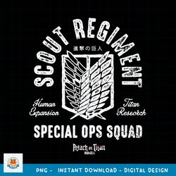 attack on titan scout regiment special ops squad png download copy