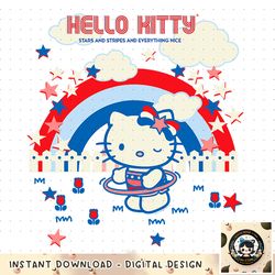 hello kitty summertime americana tee shirt.pnghello kitty summertime americana tee shirt