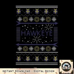 marvel hawkeye ugly christmas sweater holiday png, digital download, instant.pngmarvel hawkeye ugly christmas sweater ho