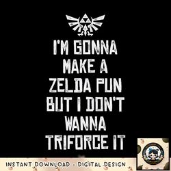 nintendo zelda funny triforce it pun graphic png, digital download, instant png, digital download, instant