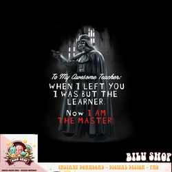 star wars darth vader teacher appreciation t-shirt