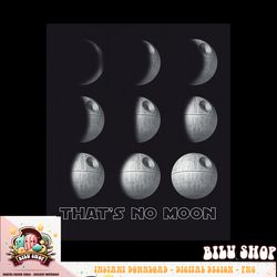 star wars death star phases of the moon t-shirt