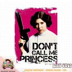 star wars don_t call me princess leia graphic t-shirt t-shirt