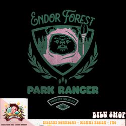 star wars ewok park ranger t-shirt