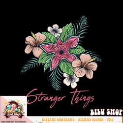 stranger things 4 demogorgon bouquet t-shirt