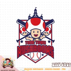 super mario baseball toad town mushrooms tank top