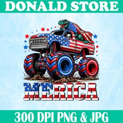 monster truck png, usa flag png, patriotic toddlers boys 4th of july png,digital file, png high quality, sublimation