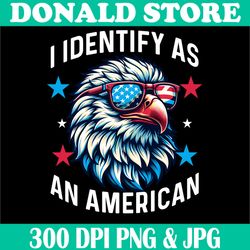 i identify as an american png, american flag png,digital file, png high quality, sublimation, instant download