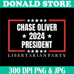 chase oliber 2024 president png, digital file, png high quality, sublimation, instant download