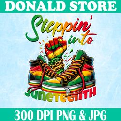 stepping into juneteenth png, afro men women black girls png,digital file, png high quality, sublimation