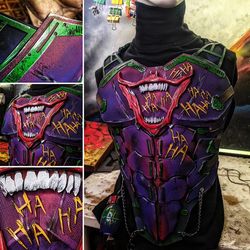 joker chest armor  cosplay costume, suit, armor, robin , nightwing , batman