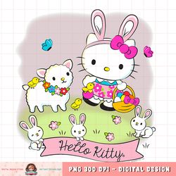 hello kitty and friends easter scene tee shirt.pnghello kitty and friends easter scene tee shirt copy