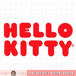 hello kitty classic logo tee shirt copy