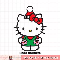 hello kitty hello holidays christmas tee shirt