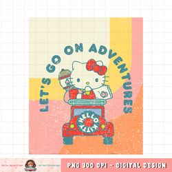 hello kitty let_s go on adventures car ride roadtrip png, digital download, instant.pnghello kitty let_s go on adventure