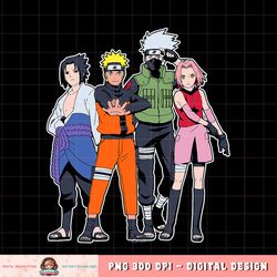 Naruto Shippuden Team 7 png, digital download, instant