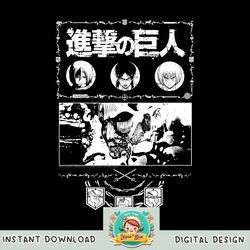 attack on titan ornate collage png download png download copy