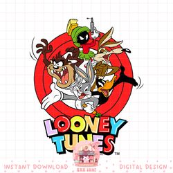 looney tunes group characters png, digital download, instant