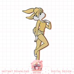 looney tunes lola bunny simple portrait png, digital download, instant