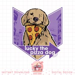 marvel hawkeye disney plus lucky the pizza dog chevron png, digital download, instant