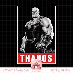 marvel infinity war thanos streetwear poster graphic png, digital download, instant png, digital download, instant