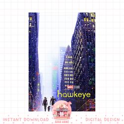 marvel hawkeye disney plus group shot cityscape poster png, digital download, instant.pngmarvel hawkeye disney plus grou