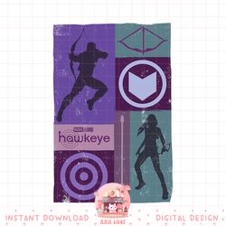 marvel hawkeye kate _ clint silhouette poster png, digital download, instant.pngmarvel hawkeye kate _ clint silhouette p