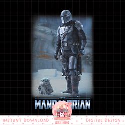 Star Wars The Mandalorian _ The Child Icy Portrait R12 png, digital download, instant