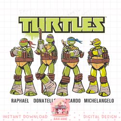 teenage mutant ninja turtles character group png, digital download, instant.pngteenage mutant ninja turtles character gr