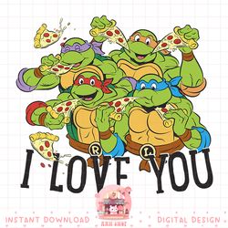 teenage mutant ninja turtles i love you pizza tee-shirt.pngteenage mutant ninja turtles i love you pizza tee-shirt