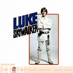 star wars luke skywalker smiling card graphic png download png download