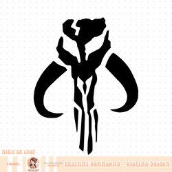 star wars mandalorian symbol graphic png download png download