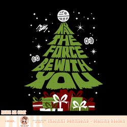 star wars may the force be with you christmas tree png download png download