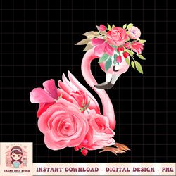 cute pink dreaming girl baby flamingo with flowers png download.pngcute pink dreaming girl baby flamingo with flowers pn