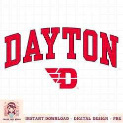 dayton flyers arch over logo officially licensed black png download