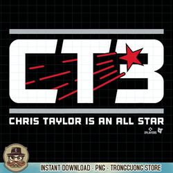 chris taylor, ct3 is an all star, los angeles baseball png download