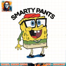 spongebob squarepants smarty pants png, digital download, instant