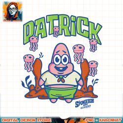 spongebob squarepants sponge on the run kid patrick png, digital download, instant