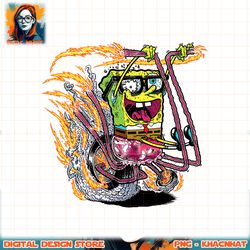 spongebob squarepants spongebob comic bike png, digital download, instant