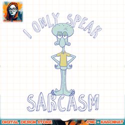 spongebob squarepants squidward sarcasm png, digital download, instant