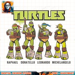 teenage mutant ninja turtles character group png, digital download, instant.pngteenage mutant ninja turtles character gr