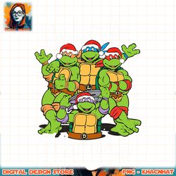 teenage mutant ninja turtles christmas ho ho heroes png, digital download, instant.pngteenage mutant ninja turtles chris