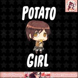 attack on titan potato girl png download png download copy