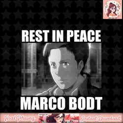 attack on titan rip marco bodt png download copy