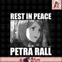 attack on titan rip petra ral png download copy