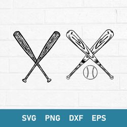 baseball bat svg, baseball svg, baseball monogram svg, png dxf eps file