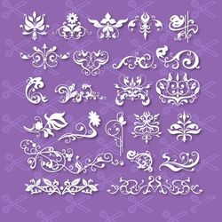 flourish bundle svg, flourish svg, flourish clipart, flourish cricut svg, instant download